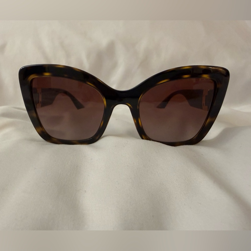 Dolce & Gabbana Brown Cat-Eye Sunglasses